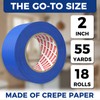SWRT Blue Painters Tape 2 Inch Wide – 18 Rolls