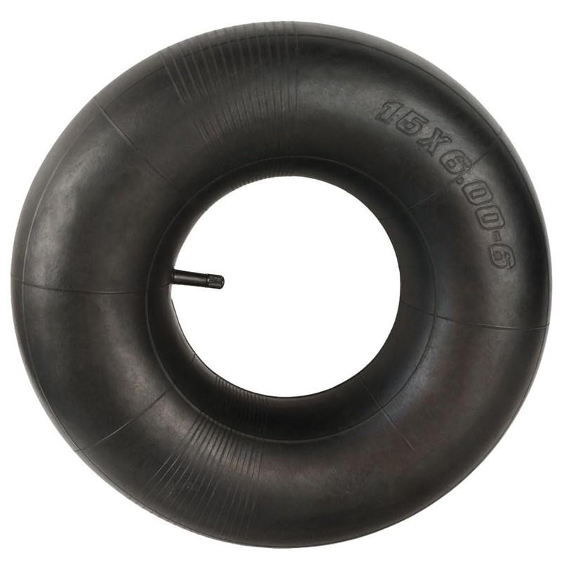 2 Pack 15x6.00-6" Inner Tubes with TR-13 Straight Valve Stem