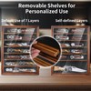Knife Display Case for Collections, Pocket Knife Display Case with