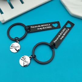 Xiahuyu Best Friend Keychain Friendship Gifts for Women Friends Christmas Birthday Gifts for Best Friend Graduation Gifts Thanksgiving Day Valentines Day Gifts Friend Gifts for Women