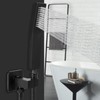 NearMoon Brass HandHeld Shower Head, Luxury High Pressure Shower Kit