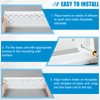 Blulu 1 Pcs 18 Inch Baseboard Register Duct Opening Size