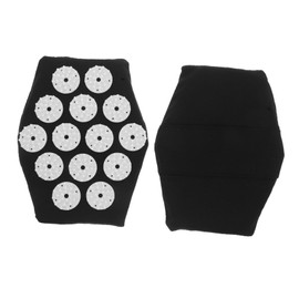 minkissy Ergonomic Flower Buckle Design Body and Neck Massager Gloves for Home Use