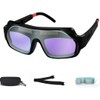 Welding Glasses True Color View -1/1/1/2 Optical Clarity Welding Goggle