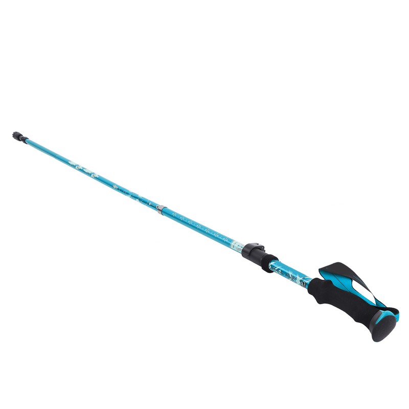 Hiking Pole Aluminium Alloy Telescopic Collapsible Multifunctional Outdoor Walking Stick