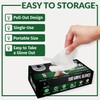 GORILLA SUPPLY Disposable Heavy Duty Vinyl Gloves Latex Free Powder