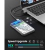 ORICO 2139U3-V1-CR Hard Drive Case, 2.5 Inch USB 3.0 to