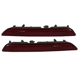 For Ford Explorer 2020 2021 2022 2023 Bumper Reflector Driver and Passenger Side | Pair | Rear | Replacement For FO1184121, FO1185121 | LB5Z-13A565-B