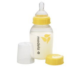 Medela Medela Breast Milk Storage Bottle, 5 Ounce Breastfeeding Bottle, Made Without BPA, Safe for Dishwashers and Microwaves