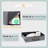 Portable Travel Litter Box for Easy Drive with Kitty and