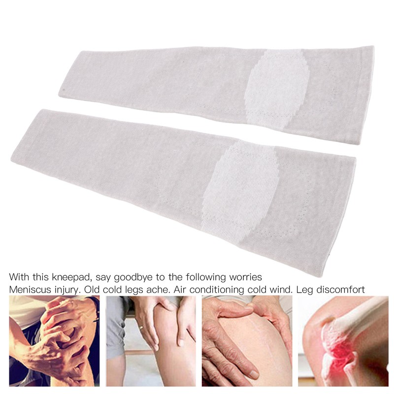 1Pair Winter Knee Warmers Thermal Thicken Knee Sleeve Pad Brace