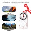 2PCS Compass, Compass Navigation, Compass Hiking, Hiking Equipment, Compass Adjustable