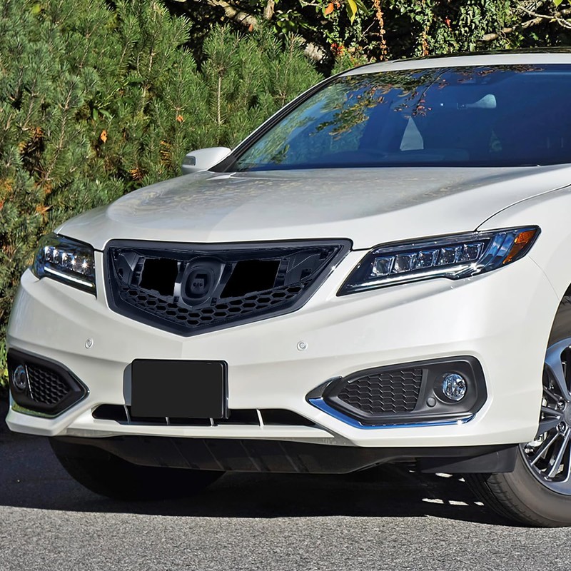 Factory Style Honeycomb Mesh Front Bumper Grille Grill Compatible with