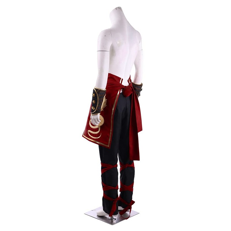 Disfraz de Liu Kang de 1791 para hombre, disfraz de