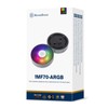 SilverStone Technology IMF70 ARGB 70mm Upgrade Fan Kit for IceMyst
