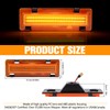 Gempro LED Side Marker Lights Compatible with 1982-1992 Chevy Camaro