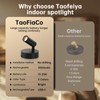 Spotlight Indoor, Wireless Uplighting Indoor with Remote Dimmable, 350° Rotate,