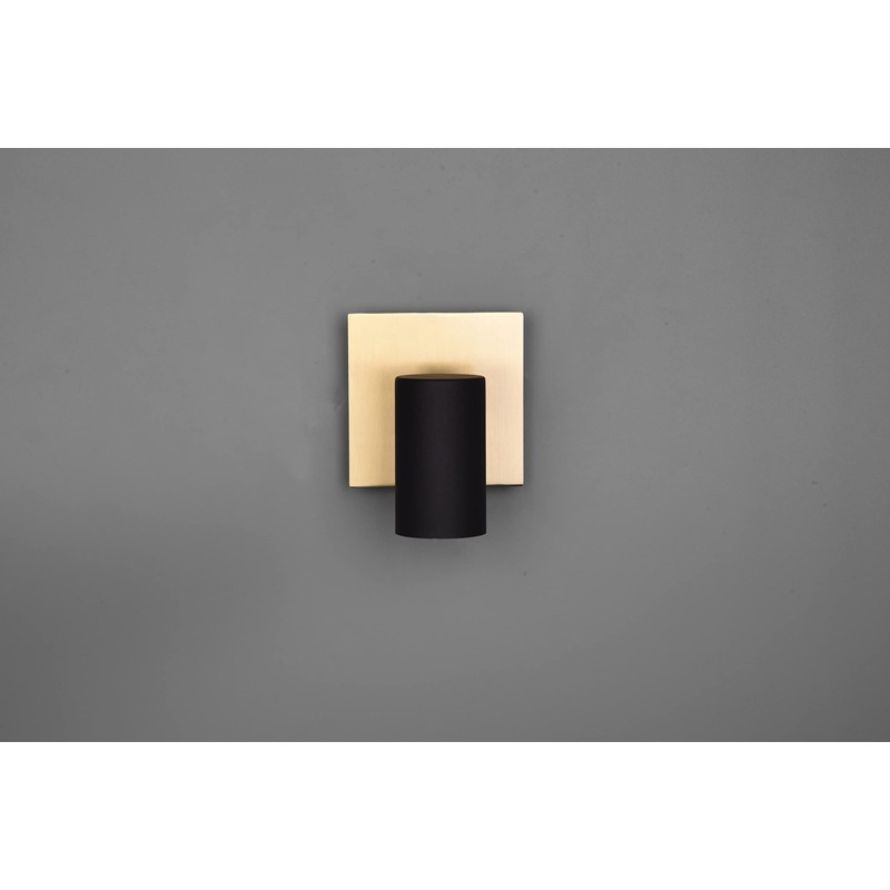 Trio Leuchten Marley 802400180 Spotlight Metal Black Matt / Brass