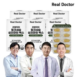 formulaReal Doctor (6-month supply) Milk Thistle Silymarin Max 30 tablets, 6 units, 6-month supply/liver nutrition / (6개월분)밀크씨슬 실리마린 맥스 30정 6개 6개월분/간영양제