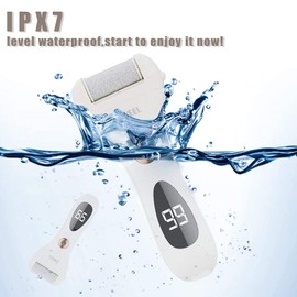 Callus Remover for Feet Shaver Rechargeable Electric Foot File Pedicure Tools for Feet Professional Callous Shaver Waterproof Pedicure kit for Cracked Heels and Dead Skin