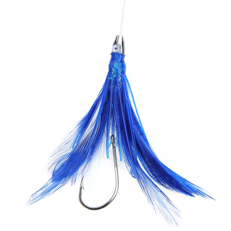 Schwertfisch Feather Tuna Artificial Fishing Lure Tease Accessories for Large