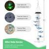 Nacome Solar Wind Chimes for Outside: Memorial Color Changing Bell