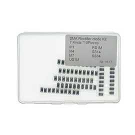 7values*10PCS=70PCS SMA Rectifier diode Including (M1 M4 M7 US1M RS1M SS14 SS34）