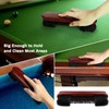 Mtxorvix 9Inch 100% Soild Wooden Handle Pool and Rail Brush
