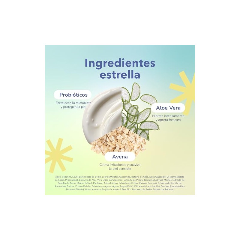 Quiin Smooth Probiotic Body Wash – Limpiador corporal con probióticos,