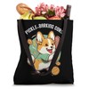 Funny Corgi Dog Pickleball Pun for Pickle ball Player Tote