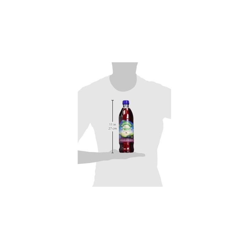 Robinsons Apple & Blackcurrant No Sugar Added 1L (Pack of