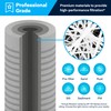 SpiroPure SP-AP810-BB 10x4.5 5 Micron Grooved Melt-Blown Polypropylene Sediment Water