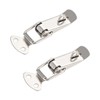 sourcing map Spring Loaded Toggle Latches, 72mm Length Iron Hasps