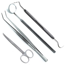 Dental Suture Removal Tray Setup Stainless Steel Premium Instruments Set of 4