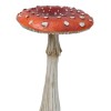 Enchanted Fairy Garden Pillar Toadstool Mushroom Home Decor Figurine 6.75"H