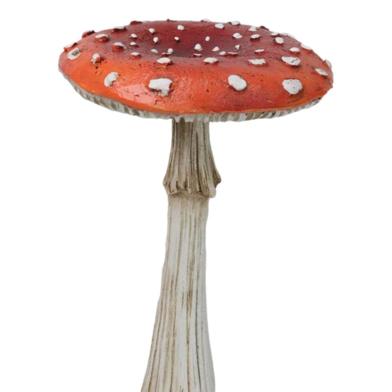 Enchanted Fairy Garden Pillar Toadstool Mushroom Home Decor Figurine 6.75"H