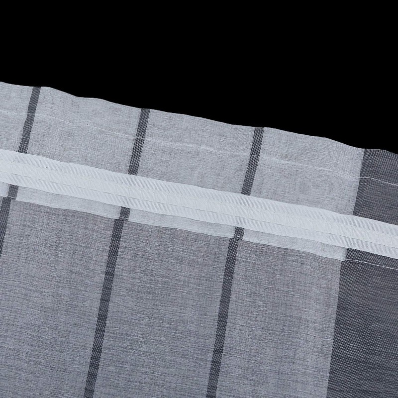 Heichkell Panel Curtain with Striped Design