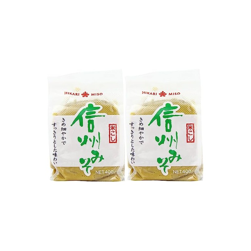 Hikari Medium Sweet White Miso Paste 400g (Medium Sweet, 2