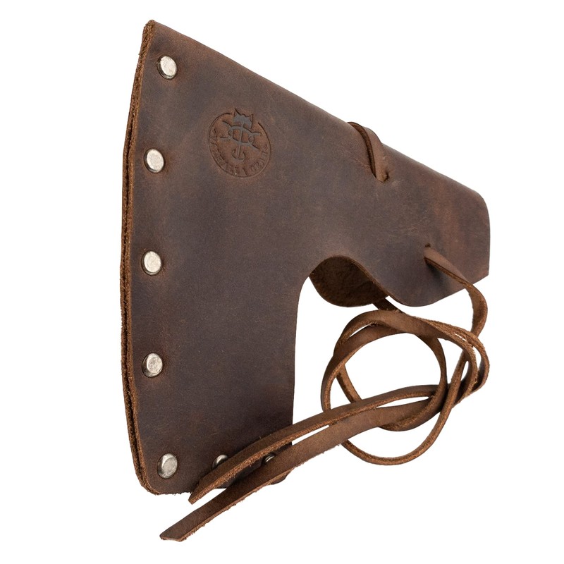 Valhalla Gear, Riveted Axe Head Sheath with String, Protector Case,