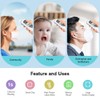 Thermometer for Adults,Touchless Digital Infrared Thermometer for Fever, Ear and