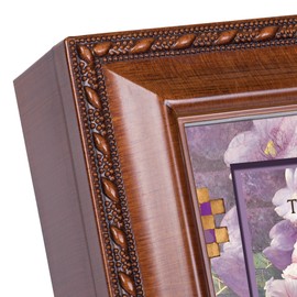 Cottage Garden Special People to Love Us Purple Wood Finish Jewelry Music Box Plays Amazing Grace