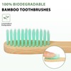 Tetragonal tree 8 Count Bamboo Toothbrushes - BPA Free Soft