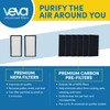 Veva HEPA Filter E Replacement (2 Pack) Compatible with Germ
