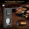 KEJIAR Cigar Lighter, Cigar Torch Lighter, 3 Jet Flame Butane