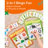 THE BAMBINO TREE Animal and Picture Bingo Game for Kids