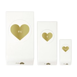 Layering Punches 3/Pkg-Hearts