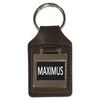 Leather Keyring Birthday Name Optional Engraving - Maximus