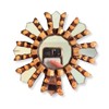 Zoeartcrafts Peruvian Sunburst Mirror 6" Gold - Home Decoration -