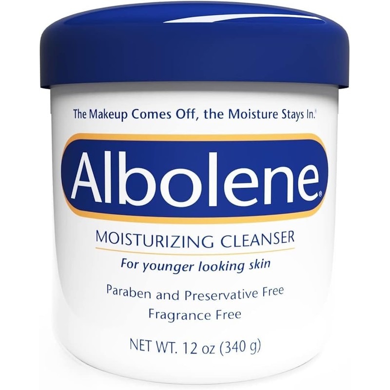 Albolene Moisturizing Cleanser Fragrance Free 12 oz (Pack of 8)