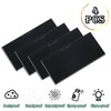 Qimoo 4 Pack Shade 9 Welding Lens, 2" x 4.25"